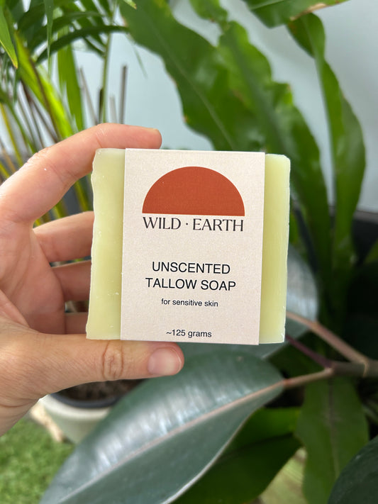 Unscented Tallow Soap